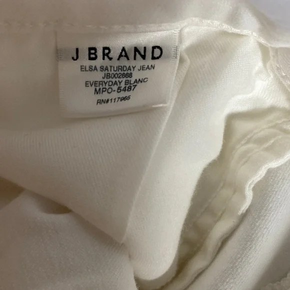 NWT JBrand x Elsa Hosk Saturday Jeans size 32